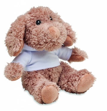 Logo trade promotional items image of: Dog plush wearing a hoodie