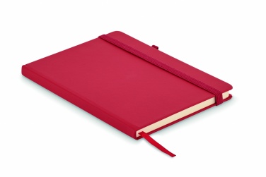 Logotrade promotional giveaway picture of: Recycled Leather A5 notebook