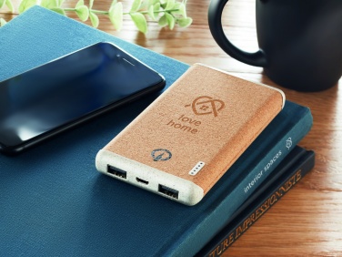 Logo trade business gift photo of: Wireless 10000mAh PowerBank