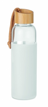 Logotrade promotional giveaway image of: Glass Bottle 500 ml in pouch