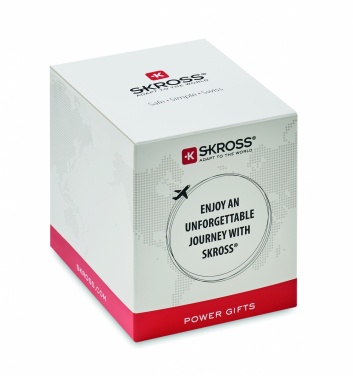 Logo trade promotional items image of: Skross MUV USB A/C adapter