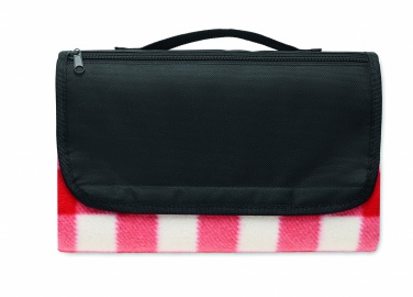 Logotrade corporate gift image of: RPET fleece blanket 150 gr/m²