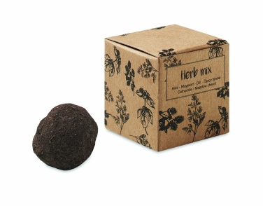 Logotrade business gift image of: Herb seed bomb in carton box