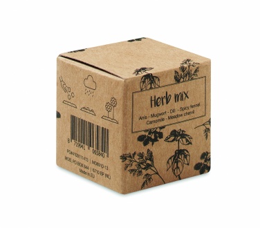 Logotrade promotional merchandise image of: Herb seed bomb in carton box