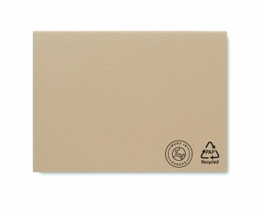 Logo trade promotional items image of: Recycled paper memo set