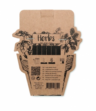 Logo trade promotional products image of: Herb seeds sticks