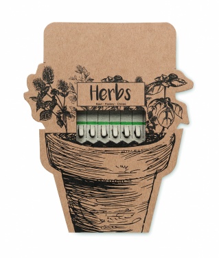 Logo trade advertising products image of: Herb seeds sticks