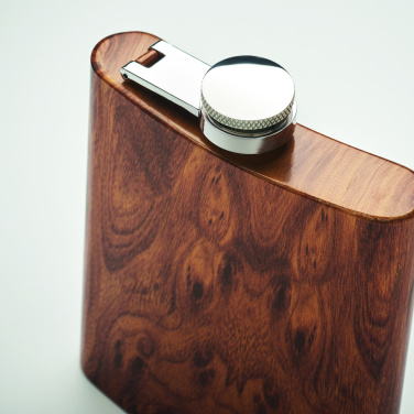 Logotrade promotional giveaways photo of: Slim hip flask 190 ml