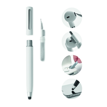 Logo trade advertising products picture of: Stylus pen TWS cleanning set