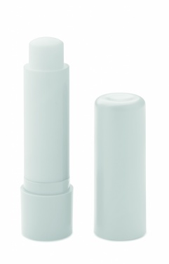 Logo trade promotional giveaways image of: Vegan lip balm in recycled ABS