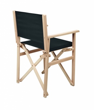 Logotrade promotional merchandise photo of: Foldable wooden beach chair