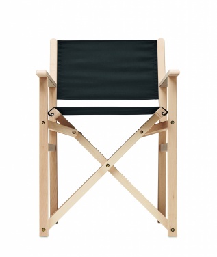 Logo trade advertising products picture of: Foldable wooden beach chair