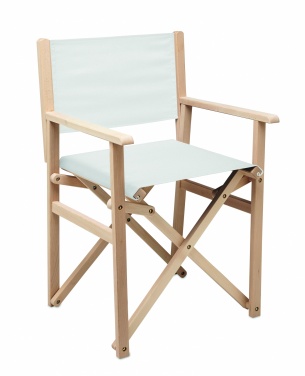 Logotrade corporate gift image of: Foldable wooden beach chair