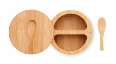 Logotrade advertising product image of: Salt and pepper bamboo box