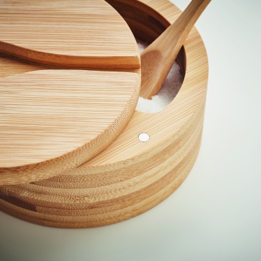 Logotrade business gifts photo of: Salt and pepper bamboo box