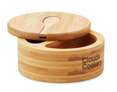 Logotrade corporate gift image of: Salt and pepper bamboo box