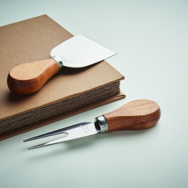 Logo trade promotional items picture of: Set of 4 cheese knives