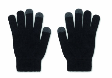 Logotrade promotional product image of: RPET tactile gloves