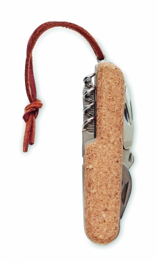 Logotrade corporate gifts photo of: Multi tool pocket knife cork