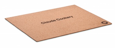 Logo trade business gift photo of: Placemat in cork
