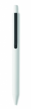 Logo trade advertising products picture of: Recycled ABS push button pen