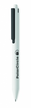 Logo trade promotional merchandise photo of: Recycled ABS push button pen