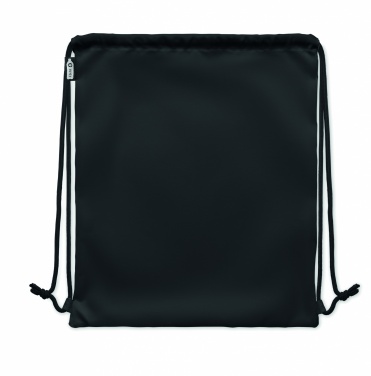 Logotrade promotional gift image of: Large drawstring bag 300D RPET