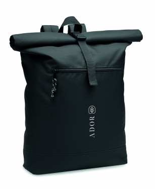 Logotrade promotional product picture of: 600D RPET rolltop backpack