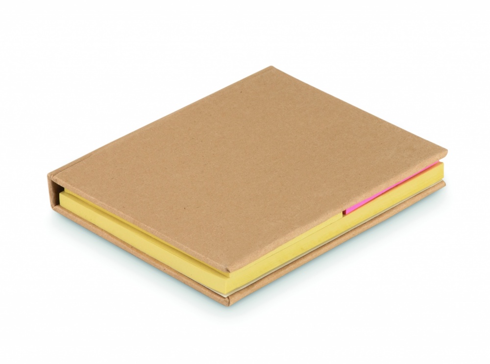 Logo trade promotional items image of: Sticky note memo pad recycled