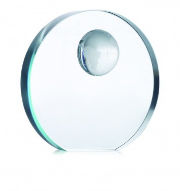 Logotrade advertising product image of: Globe glass trophy