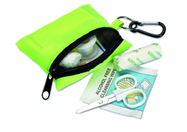 Logotrade promotional items photo of: First aid kit w/ carabiner
