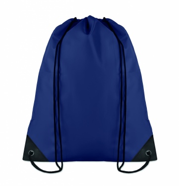 Logo trade promotional giveaways image of: 190T Polyester drawstring bag