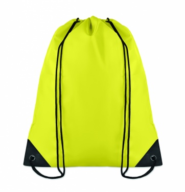 Logo trade promotional gifts picture of: 190T Polyester drawstring bag