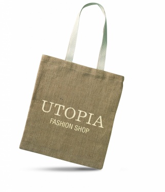 Logo trade business gift photo of: Jute shopping bag