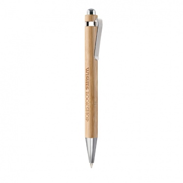 Logotrade advertising product picture of: Bamboo automatic ball pen