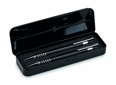 Logotrade advertising products photo of: Ball pen set in metal box