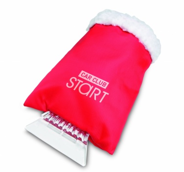 Logo trade promotional products image of: Car ice scraper w/ mitten