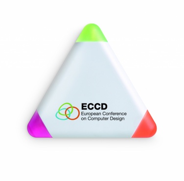 Logo trade promotional items picture of: Triangular highlighter