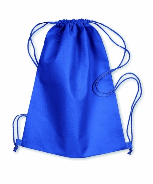 Logo trade promotional giveaway photo of: 80gr/m² nonwoven drawstring
