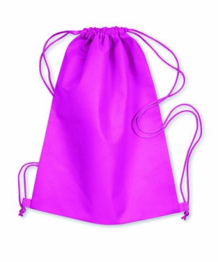 Logo trade promotional merchandise photo of: 80gr/m² nonwoven drawstring