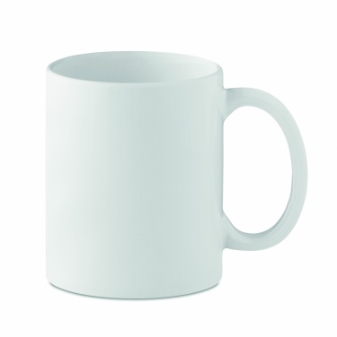 Logo trade promotional giveaways image of: Sublimation ceramic mug 300 ml