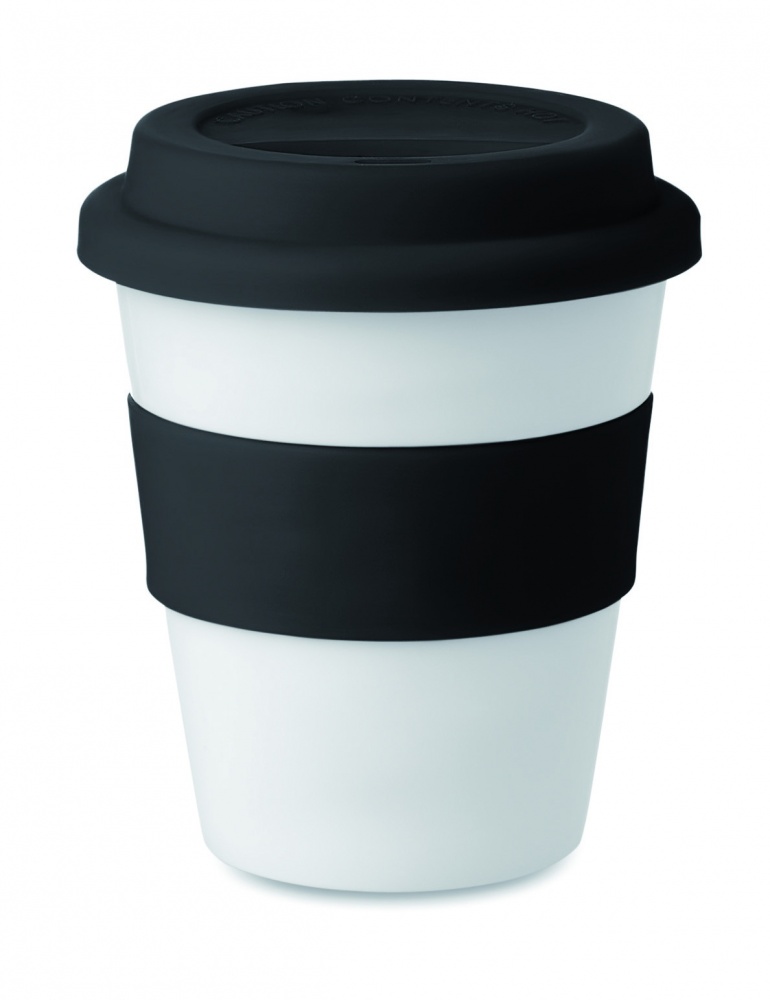 Logo trade advertising product photo of: PP tumbler with silicone lid