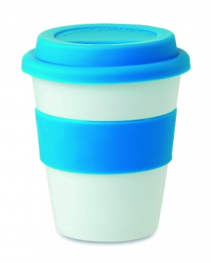 Logo trade promotional products picture of: PP tumbler with silicone lid