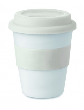 Logo trade business gift photo of: PP tumbler with silicone lid