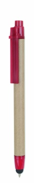 Logo trade corporate gift photo of: Recycled carton stylus pen