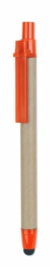 Logotrade promotional item image of: Recycled carton stylus pen