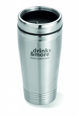 Logotrade promotional gift picture of: Double wall travel cup 400ml