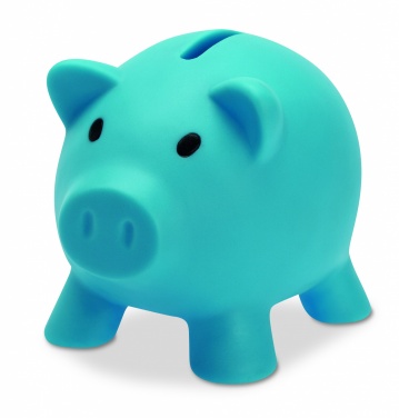 Logo trade promotional items image of: Piggy bank