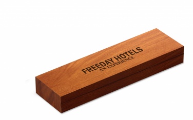 Logo trade corporate gifts image of: Laser pointer in wooden box