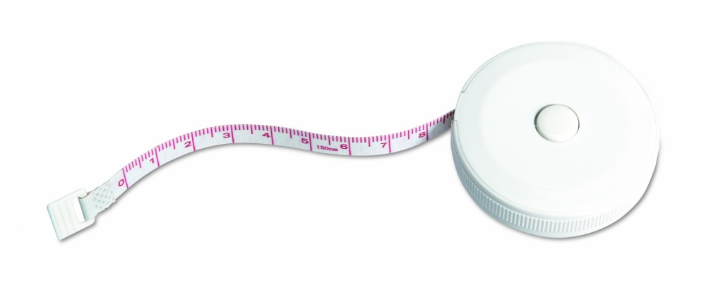 Logo trade promotional merchandise picture of: Tailors measuring tape 1m